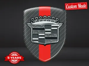 Cadillac Decalcomanie Auto su Misura Chic Professionali Design ST